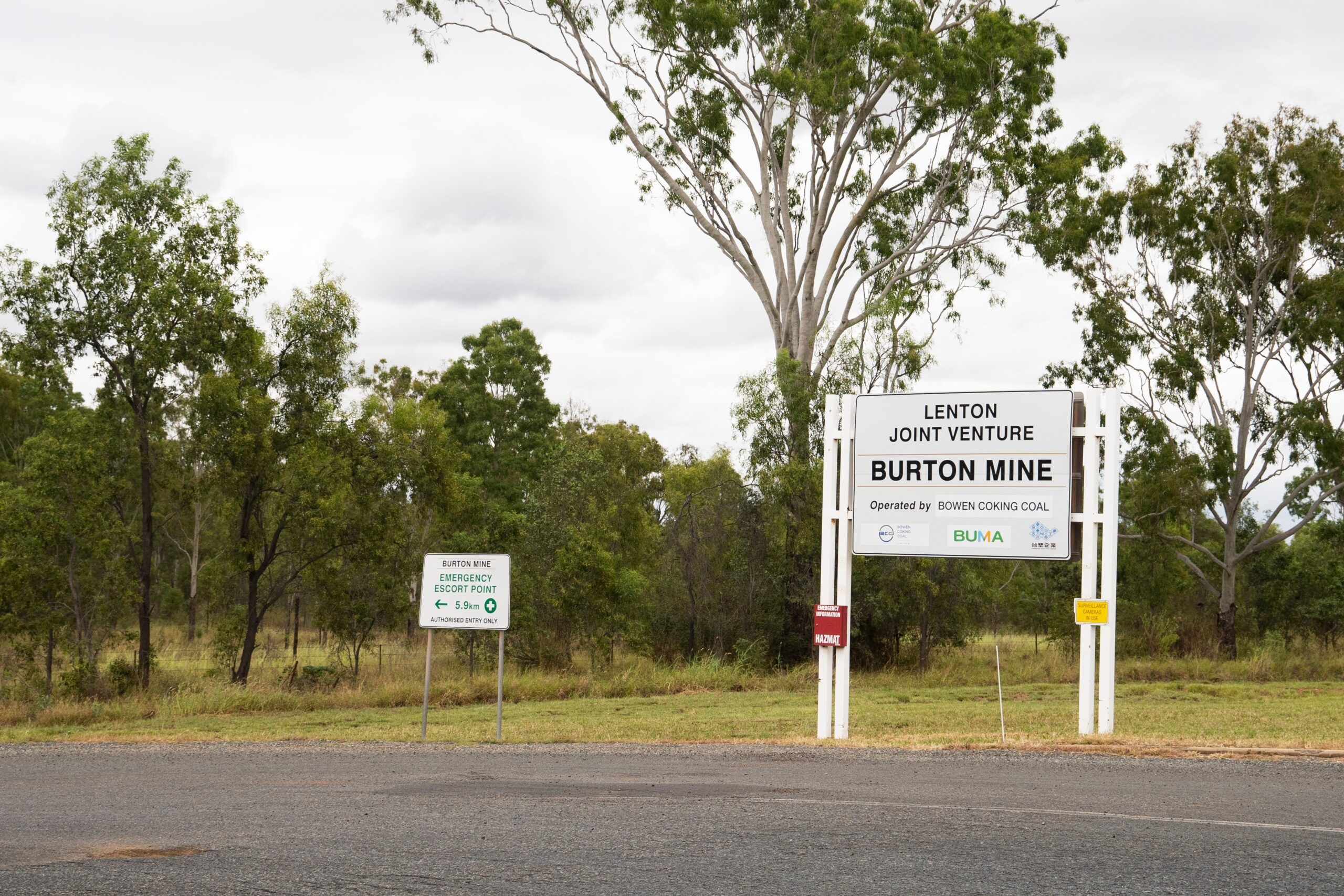 Burton Entrance Sign, Moranbah, Queensland