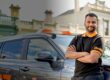 13cabs driver leaning on his car
