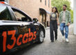 13cabs car with two passengers